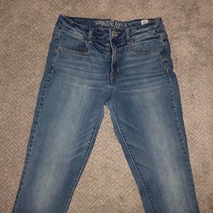 American Eagle hi-rise super stretch jegging